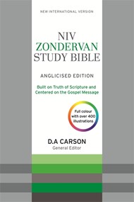 NIV Zondervan Study Bible (Anglicised) Bonded Leather