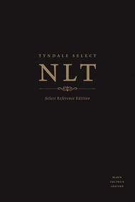 NLT Tyndale Select Reference Edition, Black Calfskin Leather