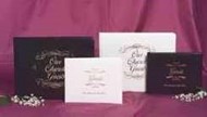 Small Bonded Leather All Occasion Guest Book - Black