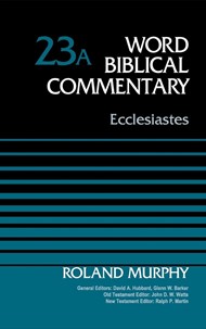 Ecclesiastes, Volume 23A