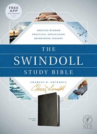 The NLT Swindoll Study Bible Black
