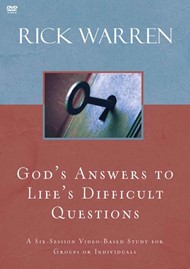 God's Answers To Life's Difficult Questions DVD
