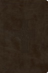 ESV Value Compact Bible, Trutone, Olive, Celtic Cross Design