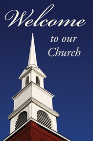 Welcome To Our Church (Pack Of 25)