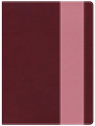 NKJV Holman Full-Color Study Bible Crimson/Coral, Indexed