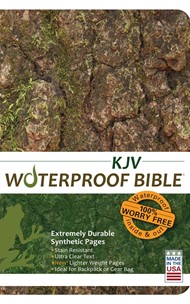 KJV Waterproof Bible, Camoflague