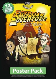 Egyptian Adventure (Full Colour A2 Poster Pack of 12)