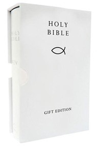 KJV Standard Gift Bible, White