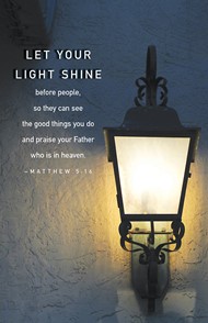 Let Your Light Shine Scripture Series Bulletin (Pkg of 50)