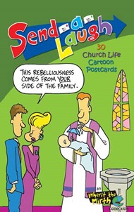30 Church Life Cartoon Postcards