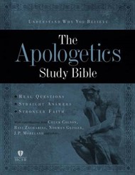 The Apologetics Study Bible, Mahogany Leathertouch