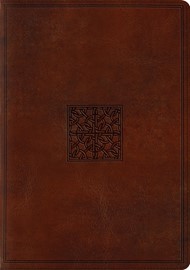 ESV Study Bible, Trutone, Walnut, Celtic Imprint Design
