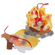 VBS 2018 Rolling River Rampage Campfire Suncatcher Craft Kit