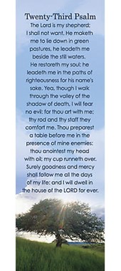 Bookmark - Psalm 23