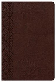 CSB Study Bible For Women, Chocolate LeatherTouch, Indexed