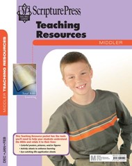 Scripture Press Middler Teaching Resources Winter 2017-18