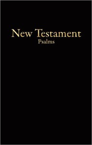 KJV Economy New Testament With Psalms, Black