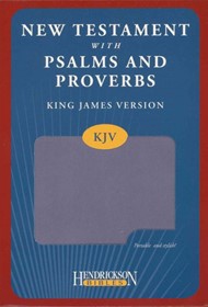 KJV New Testament with Psalms and Proverbs, Lilac
