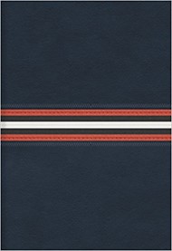 RVR 1960 Biblia Letra Grande Tamaño Manual, azul marino piel