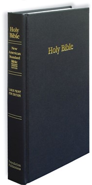 NASB Large Print Pew Bible