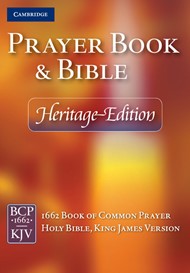 KJV Heritage Edition Prayer Book And Bible, Purple