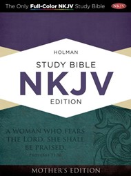 NKJV Holman Full-Color Study Bible Turquoise