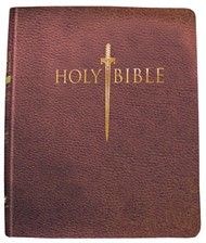 KJVER Sword Study Bible,Personal Size Large Print, Burgundy