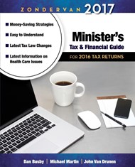 Zondervan 2017 Minister's Tax and Financial Guide