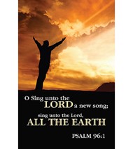 Sing Unto The Lord Bulletin (Pack of 100)