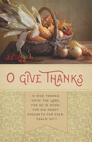 O Give Thanks Bulltin (Pack of 100)