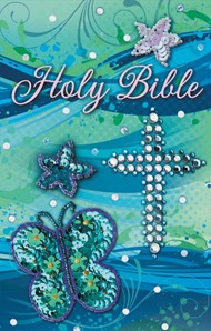 ICB Sequin Bible - Teal