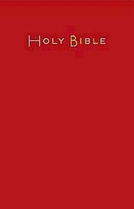 CEB Pew Bible Dark Red Hardback
