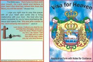 Tracts: Visa For Heaven 50-Pack