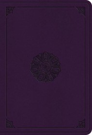 ESV Value Large Print Compact Bible, Lavender