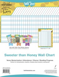 Sweeter Than Honey Wall Chart