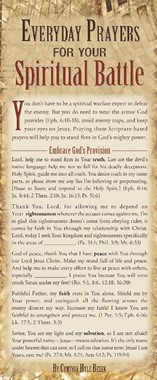 Everyday Prayers for Your Spiritual Battle (pack of 50)