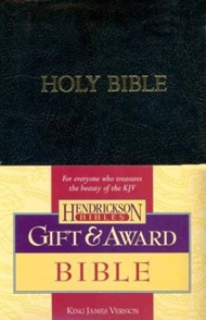 KJV Gift & Award Bible, Black