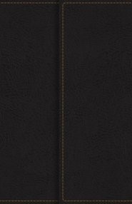KJV Compact Reference Bible, Black, Large Print, Red Letter