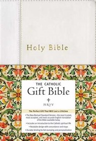 NRSV Catholic Gift Bible, White