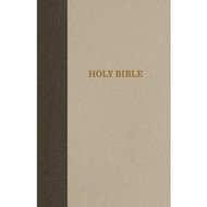 KJV Reference Bible, Green/Tan, Super Giant Print
