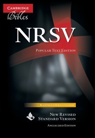 NRSV Popular Text Edition, Black French Morocco Leather