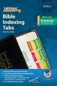 Bible Index Tabs Seaside Colors