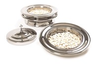 Silver Stacking Bread Plate