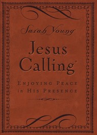 Jesus Calling - Deluxe Edition Brown Cover