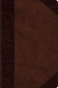 ESV Personal Reference Bible Trutone, Brown/Walnut