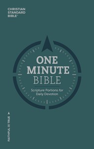 CSB One Minute Bible, Tradepaper