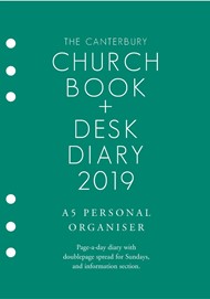 Canterbury Church Book And Desk Dairy 2019, A5 PO Edition