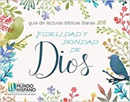 Calendario 2018 Fidelidad y bondad de Dios-Mensajes bíblicos