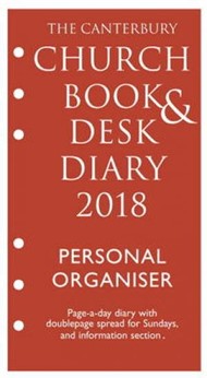 Canterbury Church Book And Desk Diary 2018 PO Edition