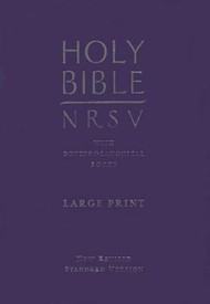 NRSV Anglicised Catholic Large Print